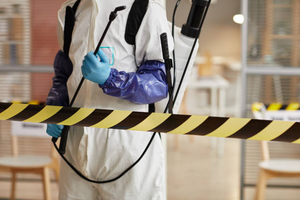 Professional Blood Cleanup technician working in Commerce, CA